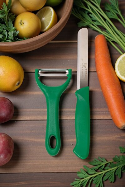 Solingen SEBZE HAZIRLIK SETİ (1 ADET MİCRO DOĞRAMA BIÇAĞI + 1 ADET SOYACAK YE...