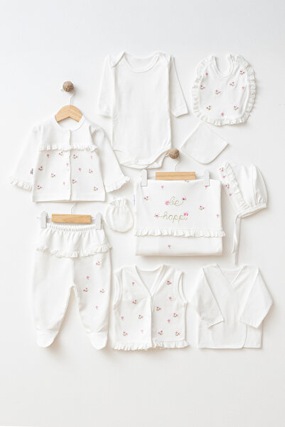 yukobaby bebeğiniz için en doğalı Kız Bebek Premium Be Happy 10 parça yenidoğ...