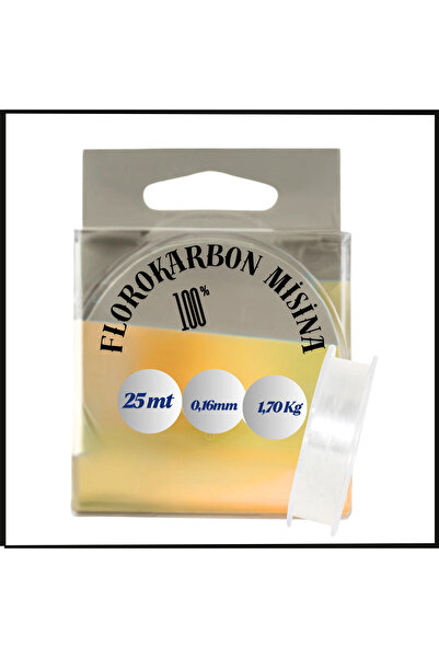 Uygunayakala Uyguna-Yakala 25 mt - 0,16mm -1,70 Kg Florokarbon Lider Misina -...