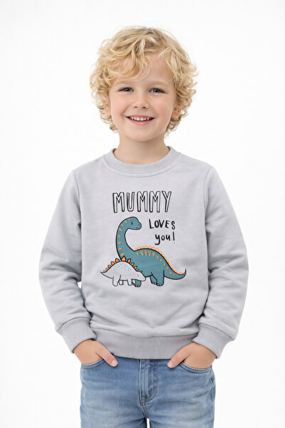 Krazber Tricou pentru copii cu mânecă lungă din bumbac cu imprimeu Top 1-5 ani