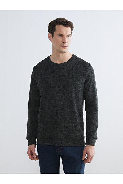 LC Waikiki Rmz Gi̇yi̇m Farkiyla Zero Roba Collar Men's Sweatshirt