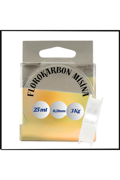 Uygunayakala Uyguna-Yakala 25 mt - 0,21mm 3 Kg Florokarbon Lider Misina - INA...