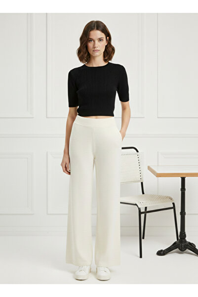 SEVİM TRİKO KADIN BOL PAÇA RAHAT KESİM KALİTELİ OVERSİZE PANTOLON