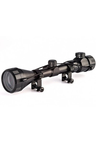 Epilons 3-9X50 Zoomlu Keskin Nişancı Dürbünü Kırmızı,Yeşil IŞik Çelik Gövde