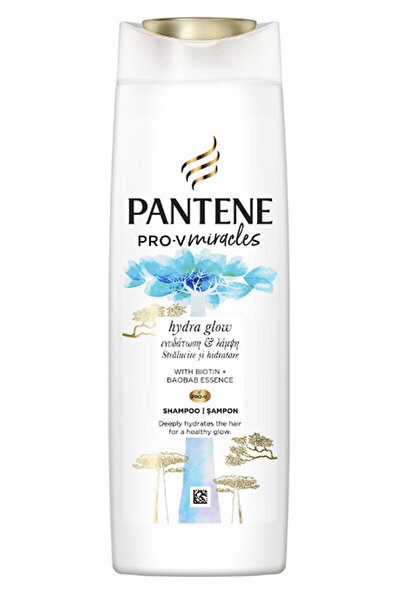 Pantene Pro-V Sampon Miracles Hydra Glow, pentru par uscat si deshidratat, 30...
