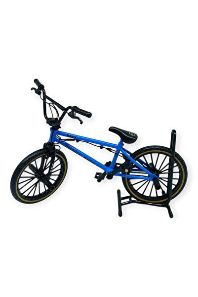 Lisinya Model Araçlar -1:8 Metal BMX Bisiklet - Die -Cast 17 cm - Mavi (Lisinya)