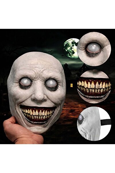 lowell home قناع الرعب بتأثير العين المبهرة والباهتة مقاس 22×18 سم