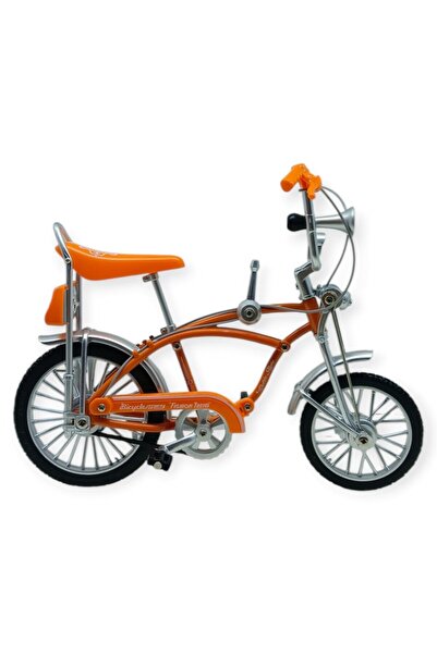 Lisinya Model Araçlar - 1:8 Metal Retro Pinokyo Bisiklet - Die -Cast 17 cm - ...