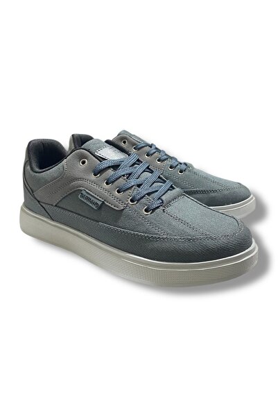 Carrano Keten Günlük Kullanım Erkek Füme Sneaker Ayakkabı