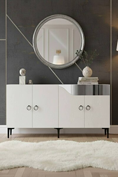 YUMEDİ DESİGN KA1514BS - İVELİNA KONSOL, TV SEHPASI, ÇOK AMAÇLI DOLAP ve KAHV...