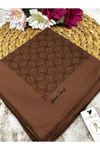 HAREM SCARF Золота Сахра Шарф Шоколад