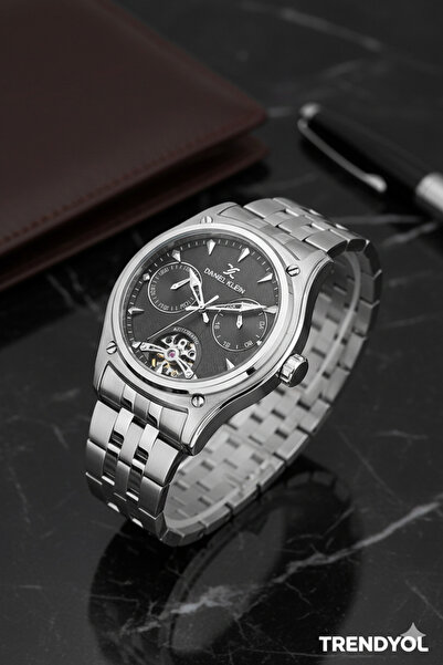 Daniel Klein Japon Multifonksiyon Otomatik Erkek Kol Saati 43mm Gümüş Kasa