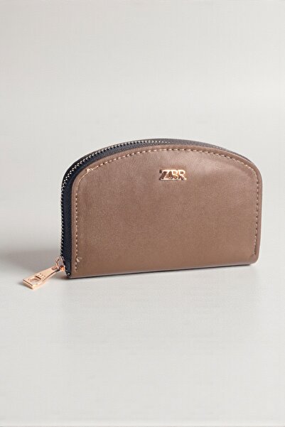 dericom Women's Zippered Multi-Compartment Brown Wallet – Stylish and Compact...