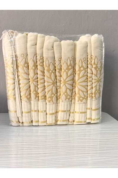 Peacock 6 Πετσέτες Μπάνιου 100x150 850gr Premium Luxury