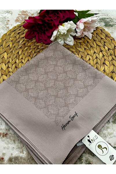 HAREM SCARF Золота шарф Сахра Темно-лавандовий