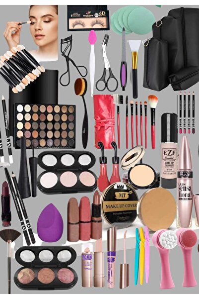RUMİLY Full Makyaj Seti 60 Parça Kumral Ten