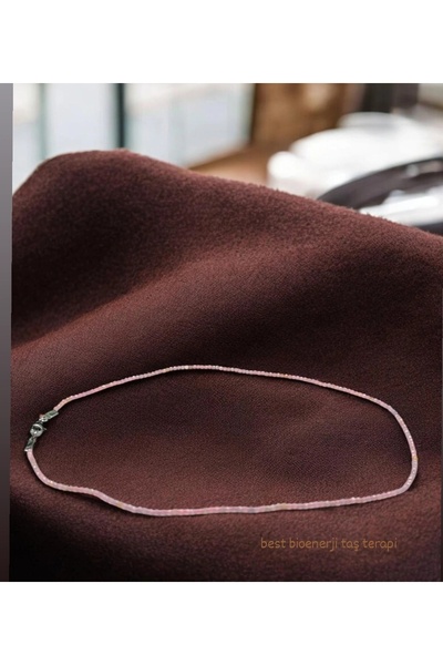 best bioenerji taş terapi Moonstone Natural Stone Necklace 2 mm