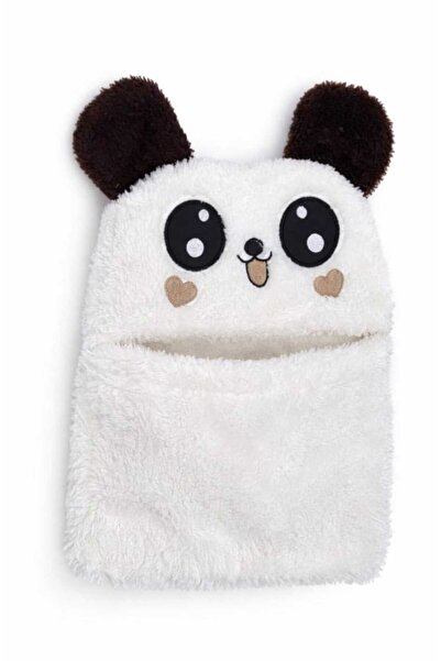 NURDAY Ayıcık Desenli Peluş Maske Soğuk Geçirmez Kış Aksesuarı