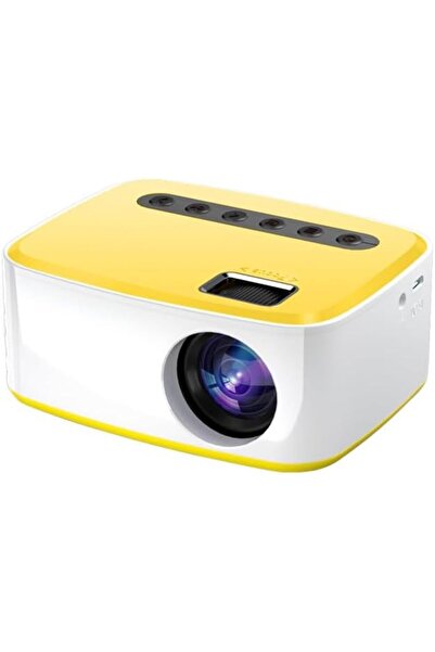 Arabest جهاز عرض سينمائي منزلي لغرفة النوم، عرض جداري عالي الدقة 1080 بكسل، تصميم مناسب للأفلام والعروض التقديمية