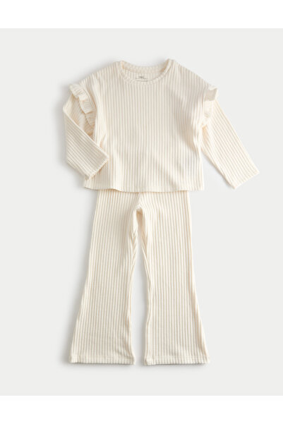 Marks & Spencer Fırfırlı Üst & Alt Takım (2–8 Yaş)