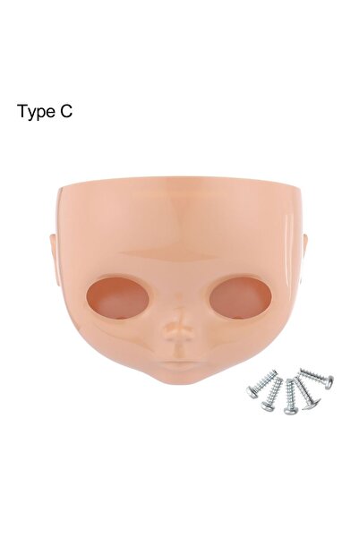 Choice النوع C قطعة واحدة، دمية بليث 1/6 من المصنع، 30 سم، بلاستيكية، لوحة وجه دمية بليث DIY مع لوحة خلفية لتغيير المكياج