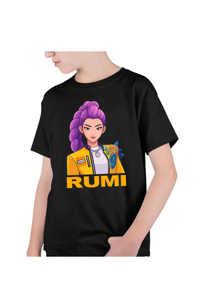 OEM Tricou Copii Baieti Huntrix Rumi Kpop Demon Hunters