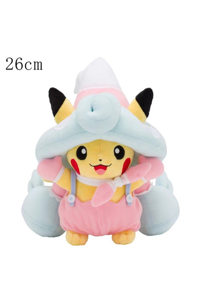 Choice Hattrem 26cm Cos Eevee Pikachu Cosplay Plush Toy Charizard Peluche Sno...