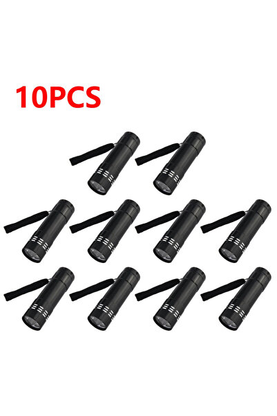 Choice 10 قطع/1/5/10 قطع مصباح يدوي صغير يعمل بالأشعة فوق البنفسجية مزود بـ 9...