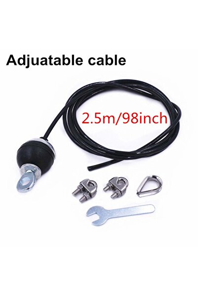 Choice 2.5M 2.5M 3M 4M Fitness Pulley Replacement Cable Thick 5mm Heavy Duty ...