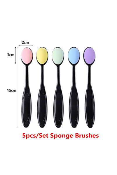 Choice1 TT462 5pcs/set Blending Sponge Brushes Caps Useful for Blending ink P...