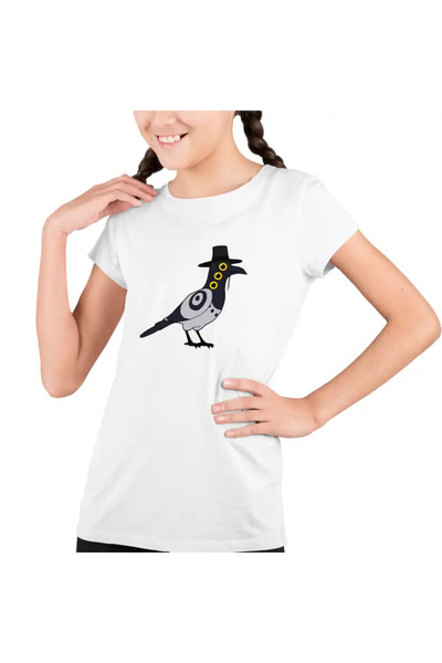 OEM Παιδικό Κοριτσίστικο T-Shirt Huntrix Sussie Raven Bird Kpop