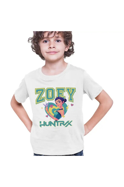 OEM Tricou Copii Baieti Huntrix Zoey Kpop Demon Hunters