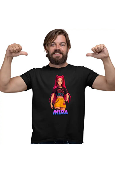OEM Ανδρικό T-Shirt Huntrix Mira Kpop Demon Hunters