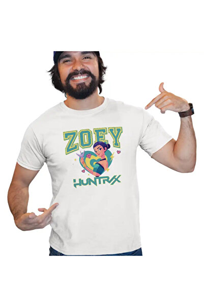 OEM Tricou Barbati Huntrix Zoey Kpop Demon Hunters