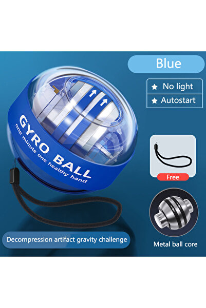 Choice G976C-blue Gyroscopic Powerball Autostart Range Gyro Power Wrist Ball Arm Hand Muscle Force Trainer