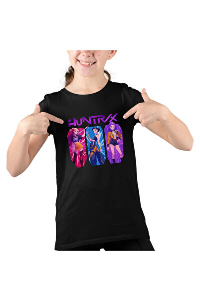 OEM Tricou Copii Fete Huntrix Kpop Hunters