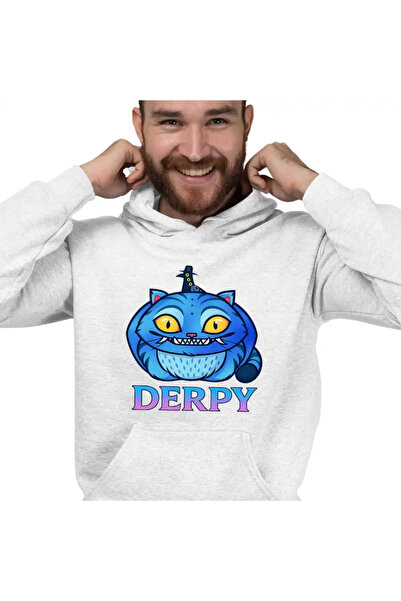 OEM Ανδρικό Hoodie Huntrix Derpy Cat Demon Kpop