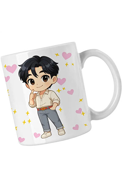 OEM Huntrix Mug Saja Boys Jinu Chibi Kpop