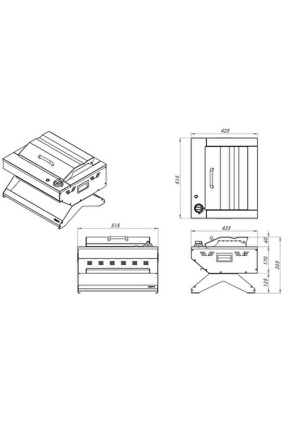 Remta Elektrikli Profesyonel Döküm Barbekü