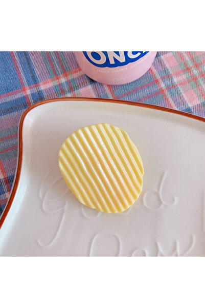 Choice1 مجموعة من 10 قطع من مشابك رقائق البطاطس الصفراء على إنستغرام، لطيفة و...