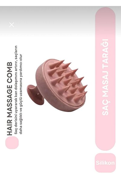 POLATREND مشط شامبو سيليكون لتدليك فروة الرأس