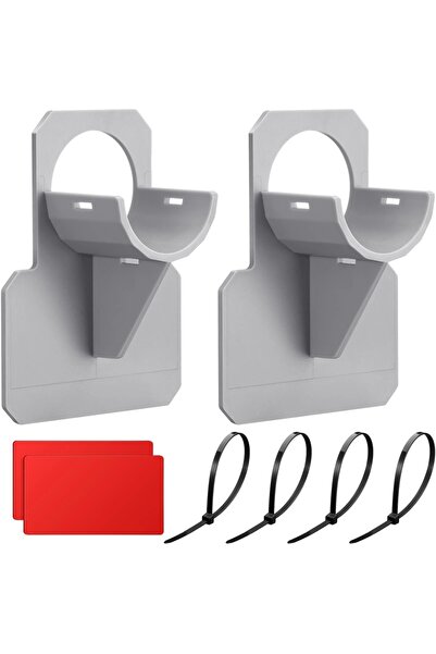 choice2 2 set grey Swimming Pool Pipe Holder Mount Supports Pipes 30-38mm for...