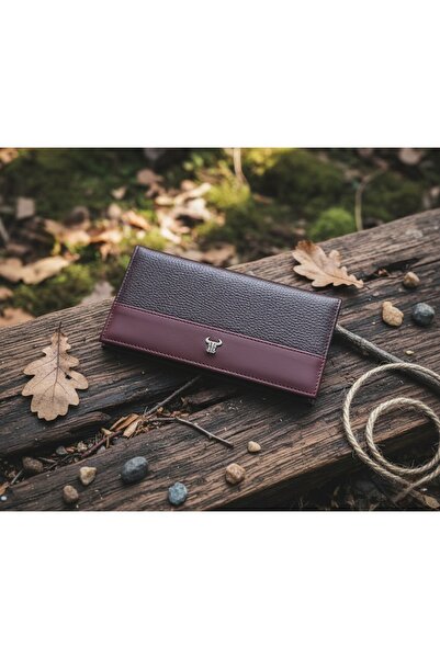 PASSTELL %100 Hakiki Deri Unisex Cüzdan Kartlık ve Telefon Koymalı Büyük Boy ...