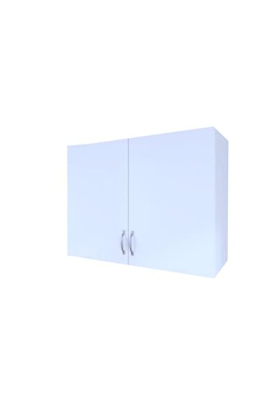 OEM Corp Suspendat Bucatarie Alfa 80x60x33cm, Culoare Alb Mat, Pal 18mm