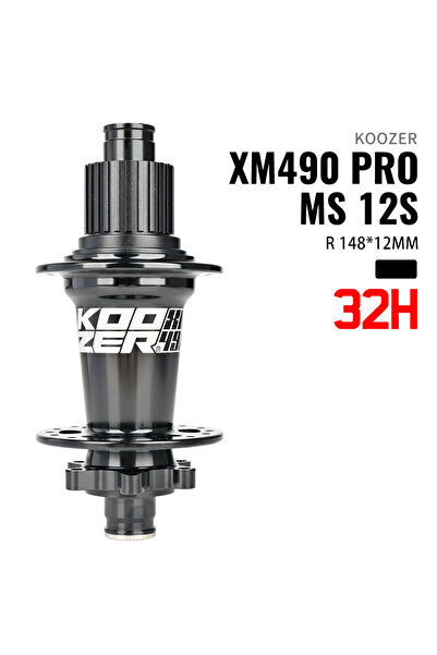 Choice محاور دراجة جبلية KOOZER XM490 PRO BOOST بستة مسامير، مقاس 148x12، 32 ...