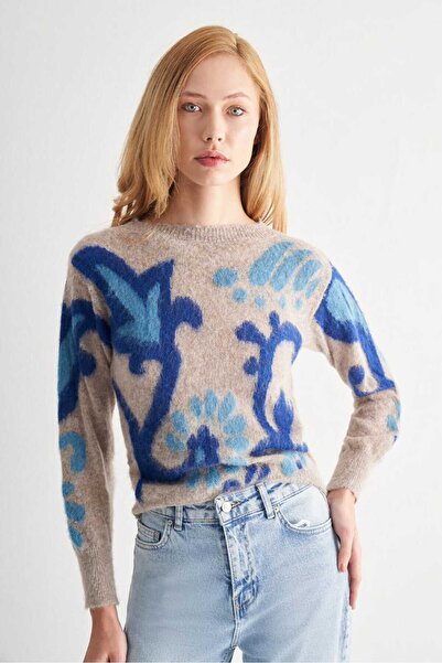 UTOPIAN Desenli Triko Kazak