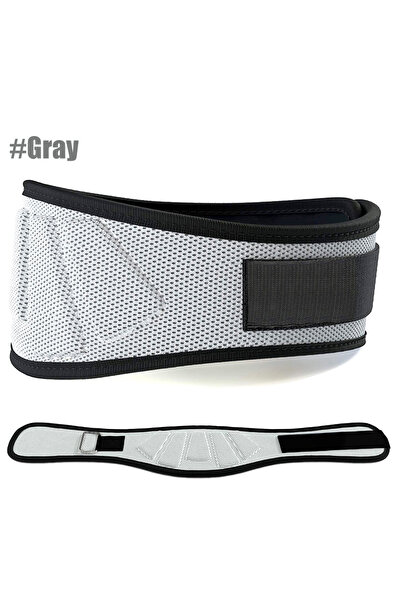 Choice XXL Waist 109-124cm Gray Weight Lifting Belts for Men and Women - Weight Lifting Core & Lower Back S