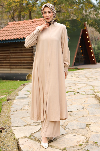 KADEEM Nessa Hajj & Umrah Set – Viscose Star Fabric (Sizes 38–48)