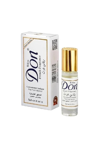 Don عطر دون رول اون برفيوم خالي من الكحول - 6 مل حجم ميني