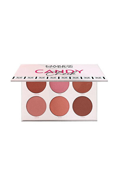 Makeover 22 Candy Chic 6-Color Blush Palette - M3201